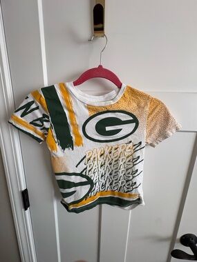 Vintage Green Bay Packers short-sleeve t-shirt, M 5/6 kids